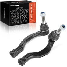 2 Pcs Front Outer Tie Rod End