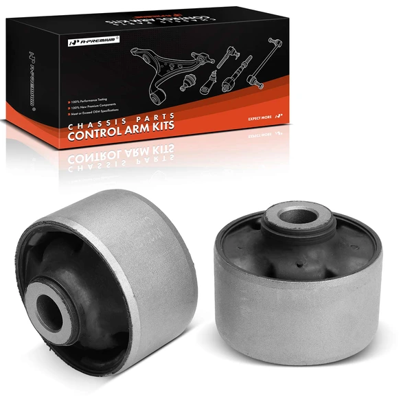 2007-2012 Hyundai Santa Fe 2-Pc Control Arm Bushing, Front Lower Forward A-Premium APCA9924