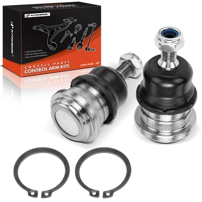 2 Pcs Front Upper Suspension Ball Joint Kit