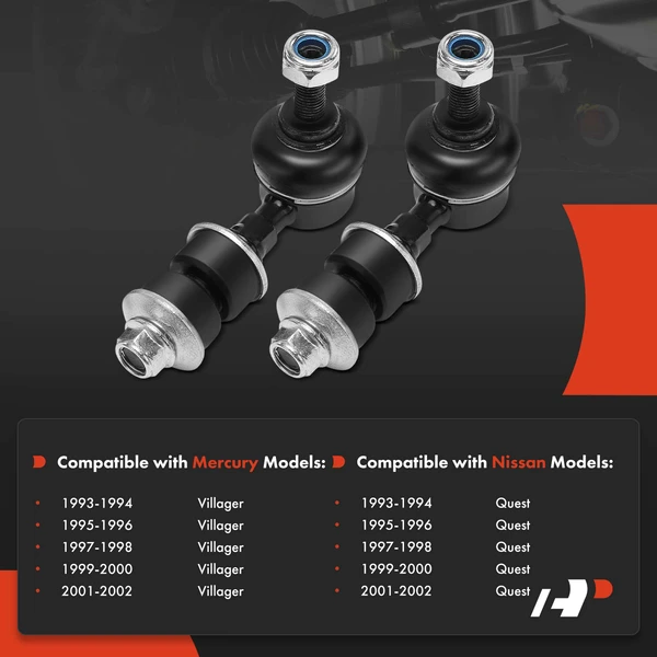 Stabilizer Sway Bar Link Front Driver & Passenger A-Premium APCA8227