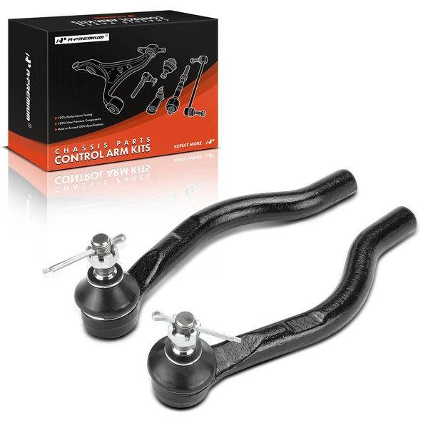 2 Pcs Front Outer Tie Rod End for Honda Civic 2016-2021 Insight