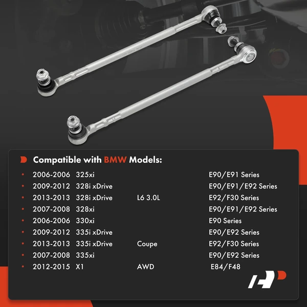 Sway Bar Link Front Side A-Premium APCA7624
