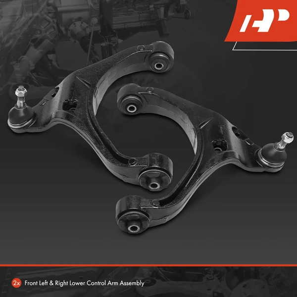 2-Pc Control Arm, Front Lower with Ball Joint A-Premium APCA4744