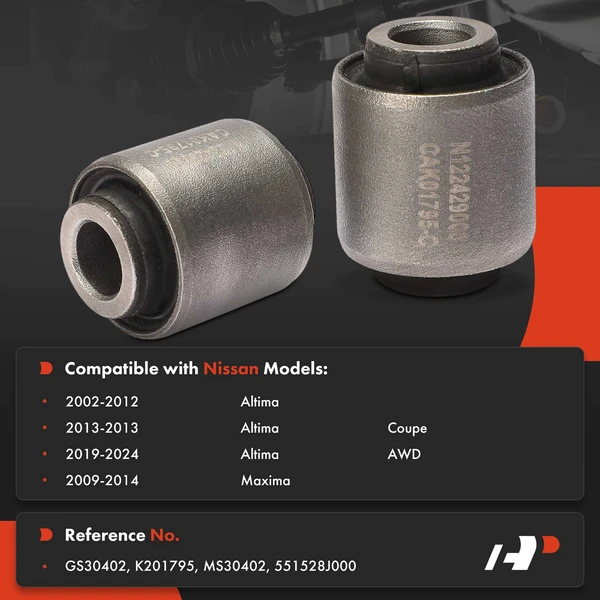 Control Arm Bushing Rear Driver & Passenger Lower Forward A-Premium APCA9933