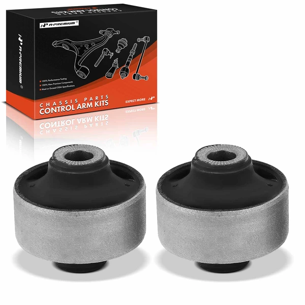 2-Pc Suspension Control Arm Bushing, Front Driver & Passenger Lower Rearward A-Premium APCA9934