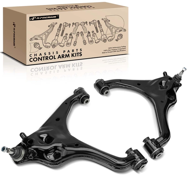 2021-2023 Ford F-150 2-Pc Control Arm and Ball Joint Assembly Kit, Front Driver & Passenger Lower with Ball Joint A-Premium APCA7322