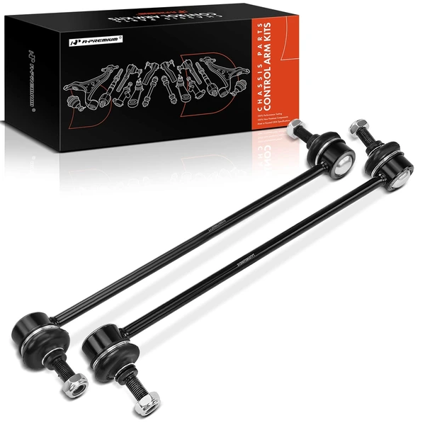 Sway Bar Link, Front Side, A-Premium APCA4746