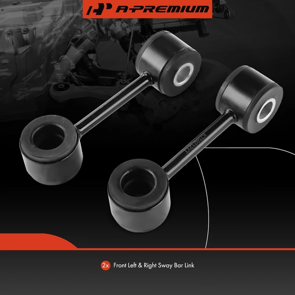 Sway Bar Link, Front Side, A-Premium APCA4716