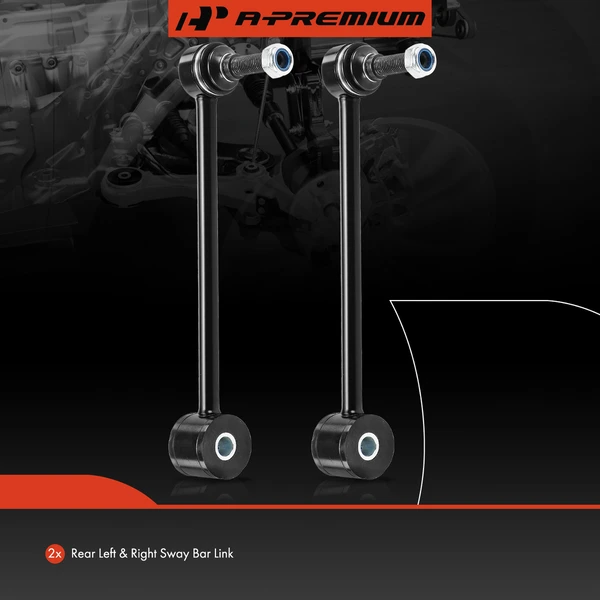 Sway Bar Link, Rear Side, A-Premium APCA6757