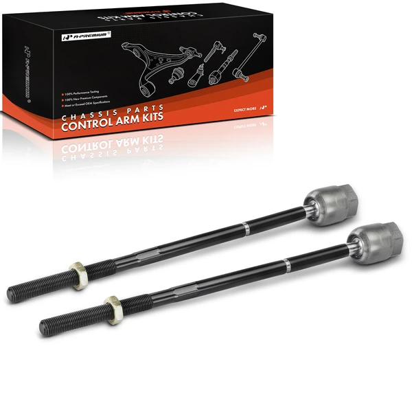 2 Pcs Front Inner Tie Rod End for Ford Freestar 2004-2007 Mercury