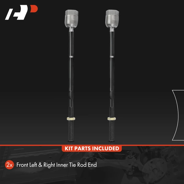 2 Pcs Front Inner Tie Rod End for Ford Freestar 2004-2007 Mercury