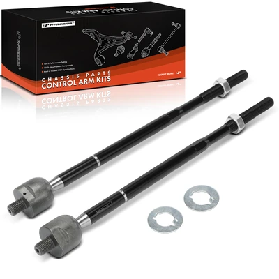 2 Pcs Front Inner Tie Rod End