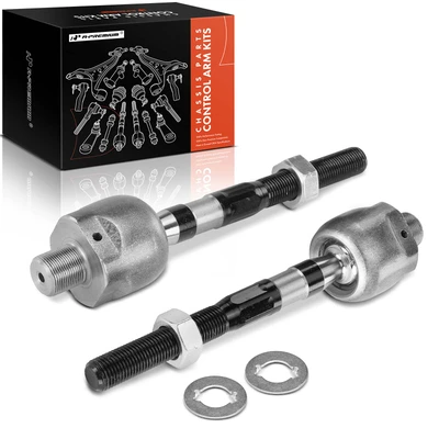 2 Pcs Front Inner Tie Rod End