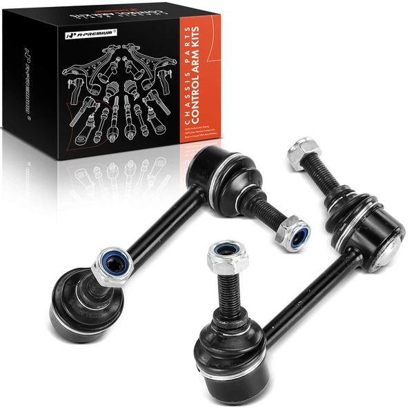 Sway Bar Link, Rear Side, A-Premium APCA6772