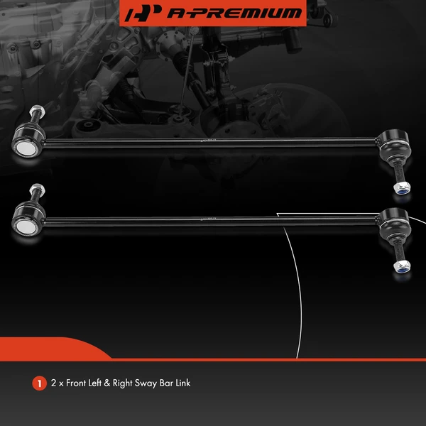 Sway Bar Link, Front Side, A-Premium APCA4723