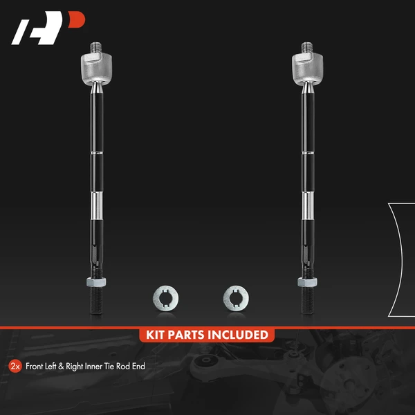 2 Pcs Front Inner Steering Tie Rod Ends for Scion tC 2005-2010 L4 2.4L