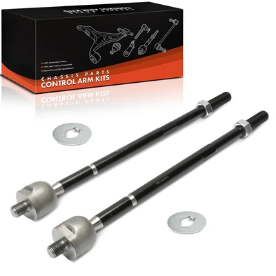 2 Pcs Front Driver & Passenger Inner Tie Rod End