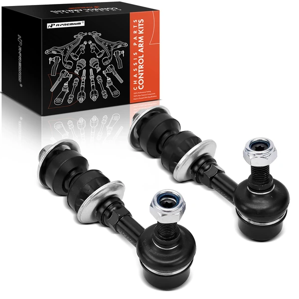 Sway Bar Link, Rear Side, A-Premium APCA6776