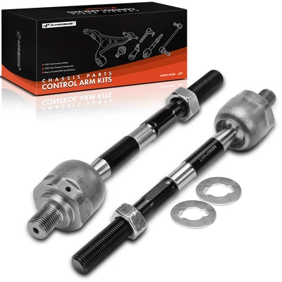 2 Pcs Front Inner Tie Rod End