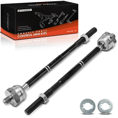 2 Pcs Front Inner Tie Rod End