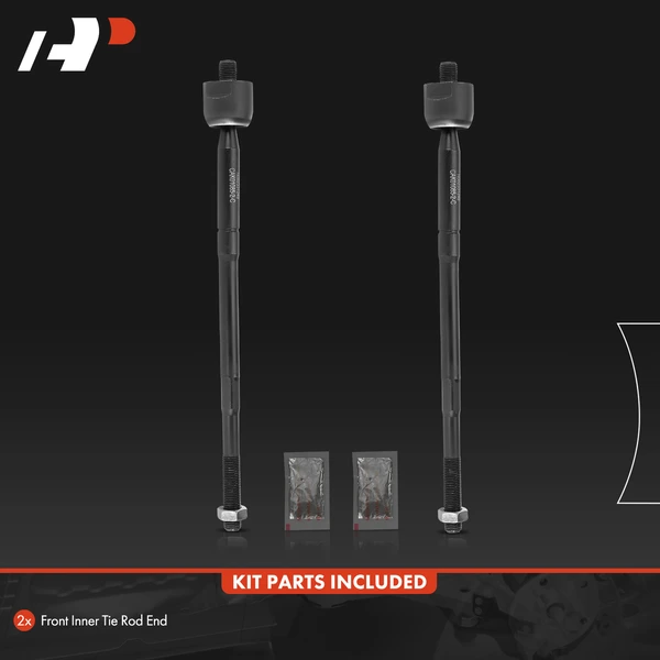 2 Pcs Front Inner Tie Rod End for Mitsubishi Outlander 14-18 RVR 11-19 Lancer