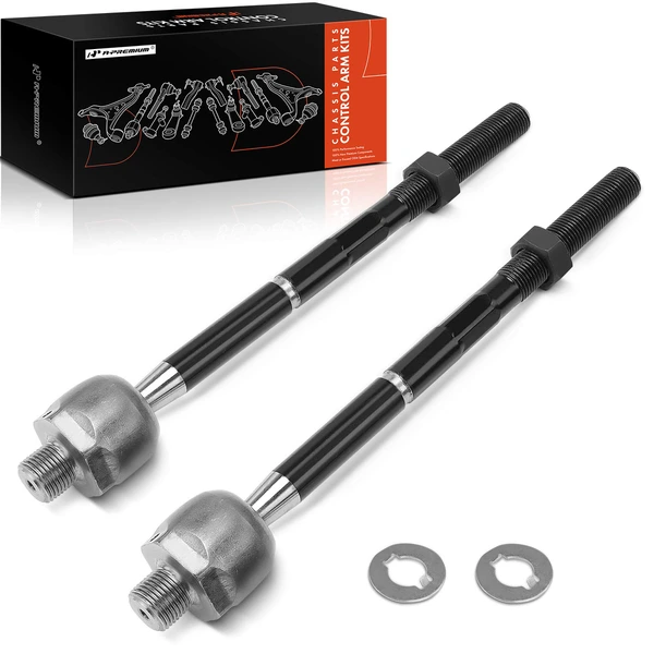 2 Pcs Front Inner Tie Rod End for Chrysler 300 Magnum 2005-2007 Dodge Charger