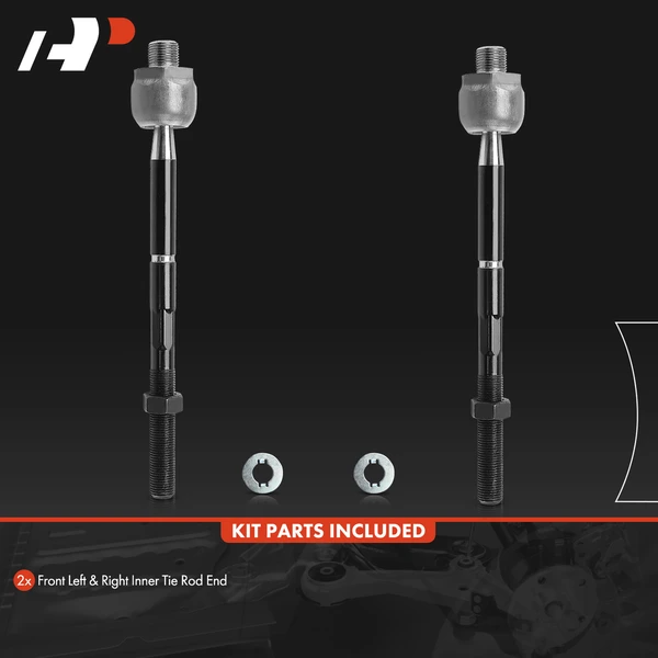 2 Pcs Front Inner Tie Rod End for Chrysler 300 Magnum 2005-2007 Dodge Charger