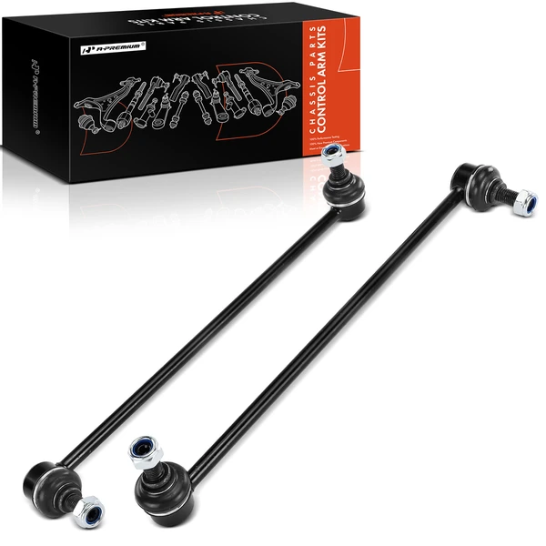 Sway Bar Link, Front Side, A-Premium APCA6781