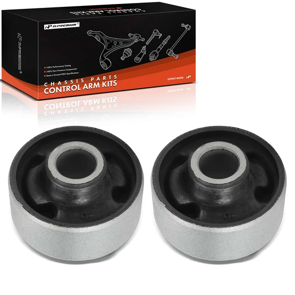 2-Pc Control Arm Bushing, Front Lower Rearward A-Premium APCA8989