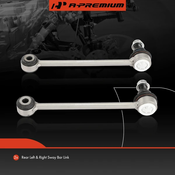 Sway Bar Link, Rear Side, A-Premium APCA4725