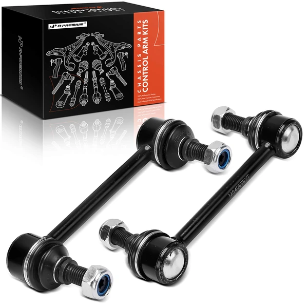 Sway Bar Link, Rear Side, A-Premium APCA6783