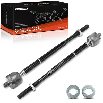 2 Pcs Front Inner Tie Rod End