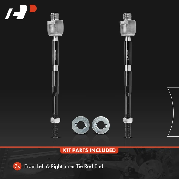 2 Pcs Front Inner Tie Rod End for Acura RDX 2007-2012 L4 2.3L