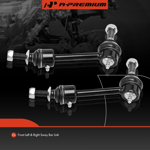 Sway Bar Link, Front Side, A-Premium APCA6786