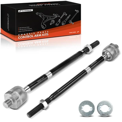 2 Pcs Front Inner Tie Rod End