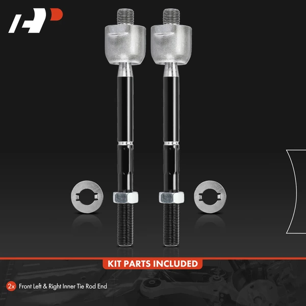 2 Pcs Front Inner Steering Tie Rod End for Lexus LS460 2009-2017 LS600h