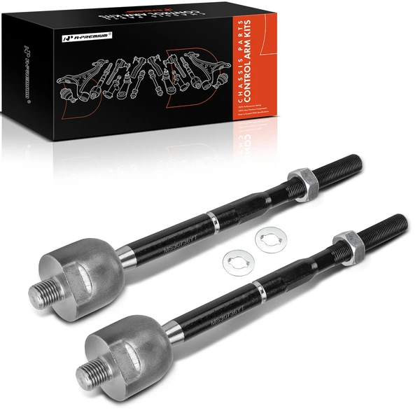 2 Pcs Front Inner Tie Rod End for Nissan Sentra 2013-2019