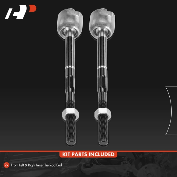 2 Pcs Front Inner Tie Rod End for Nissan Sentra 2013-2019