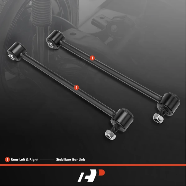 Sway Bar Link, Rear Side, A-Premium APCA4727