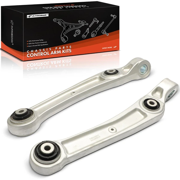 2020-2023 Audi A6 allroad 2-Pc Control Arm, Front Driver & Passenger Lower Forward A-Premium APCA7942