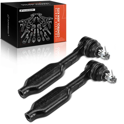 2 Pcs Front Outer Steering Tie Rod End