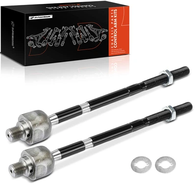 2 Pcs Front Inner Steering Tie Rod Ends