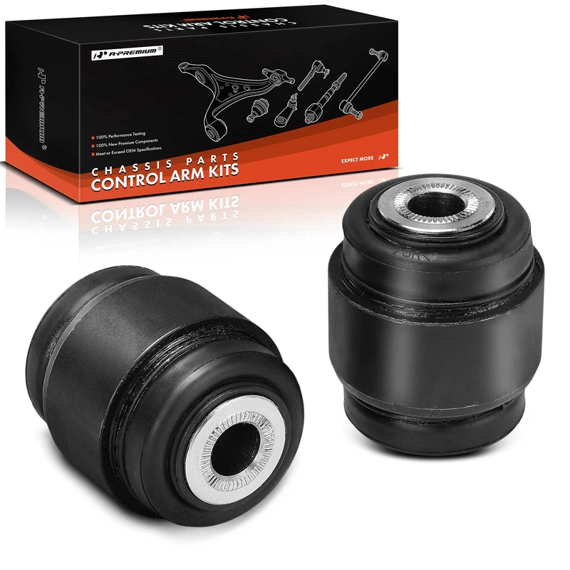 2012-2015 BMW X1 2-Pc Control Arm Bushing, Front Driver & Passenger Lower Inner Forward A-Premium APCA9904