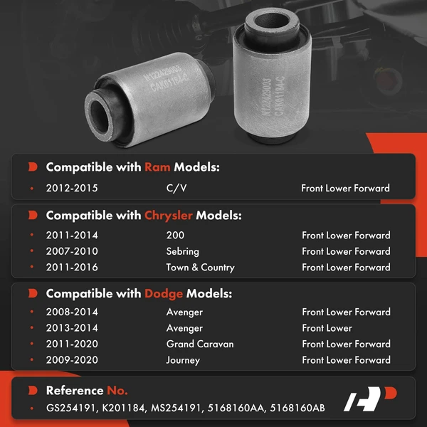 Control Arm Bushing A-Premium APCA9905