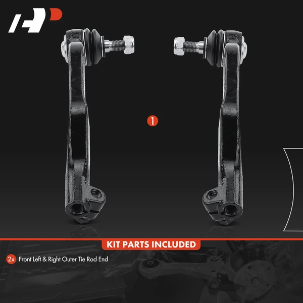 2 Pcs Outer Tie Rod End for Mini Cooper 2007-2019