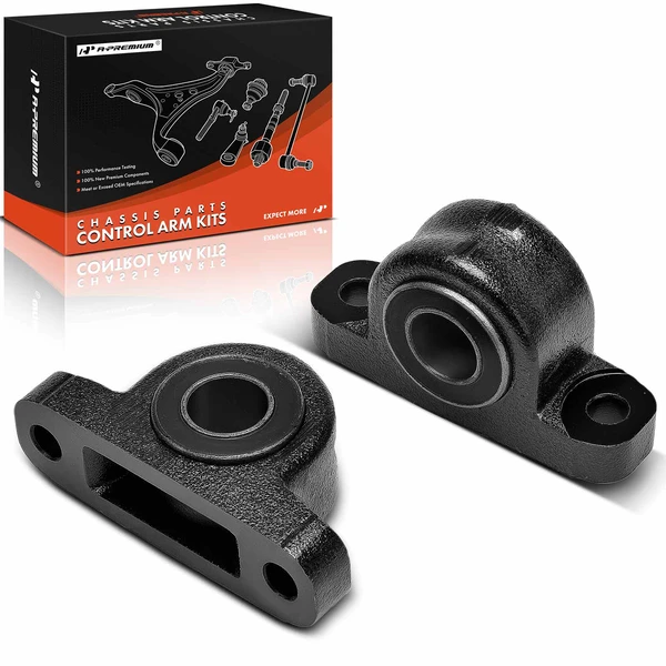 2-Pc Control Arm Bushing, Front Lower Rearward A-Premium APCA7415