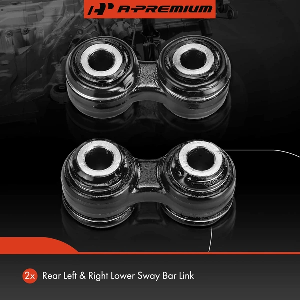 Sway Bar Link, Rear Lower, A-Premium APCA6807