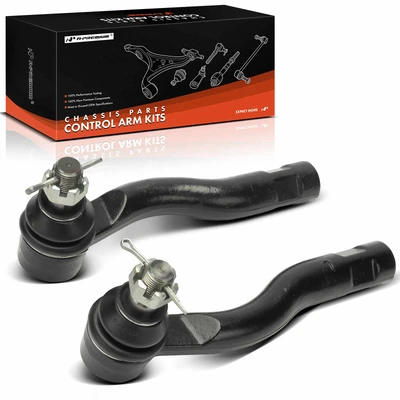 2 Pcs Front Outer Steering Tie Rod End