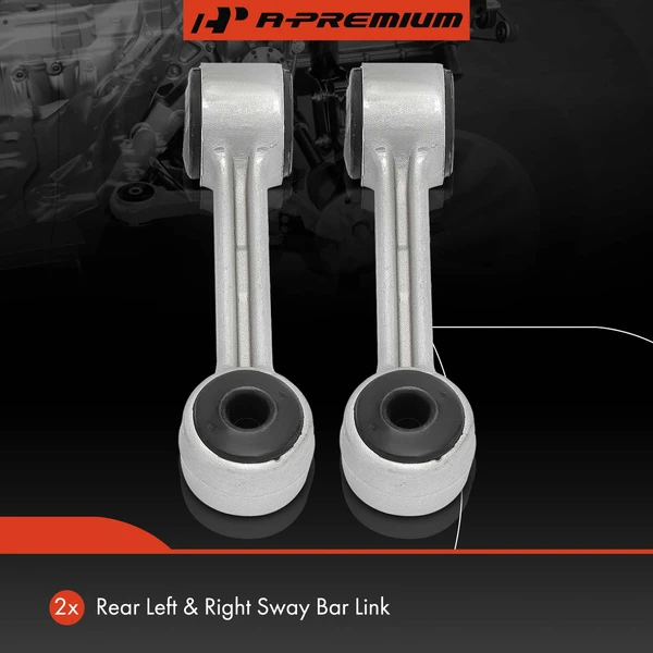 Sway Bar Link, Rear Driver & Passenger, A-Premium APCA7287