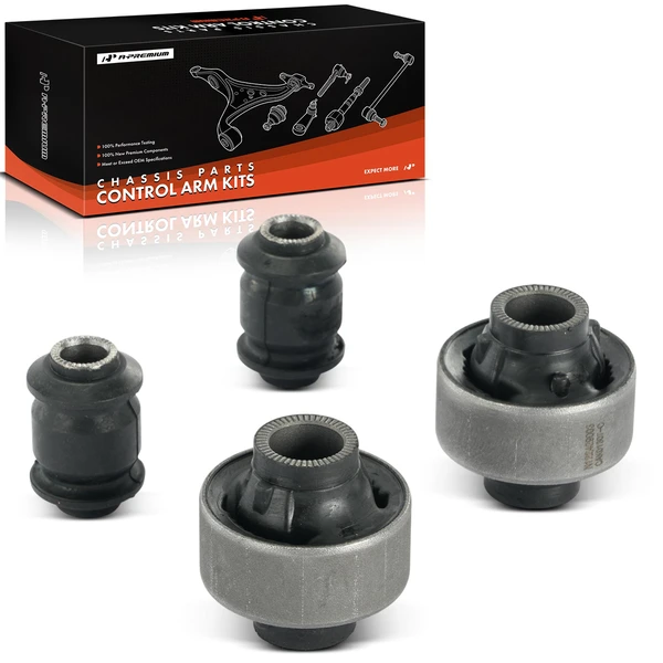 4-Pc Control Arm Bushing, Front Side A-Premium APCA9914